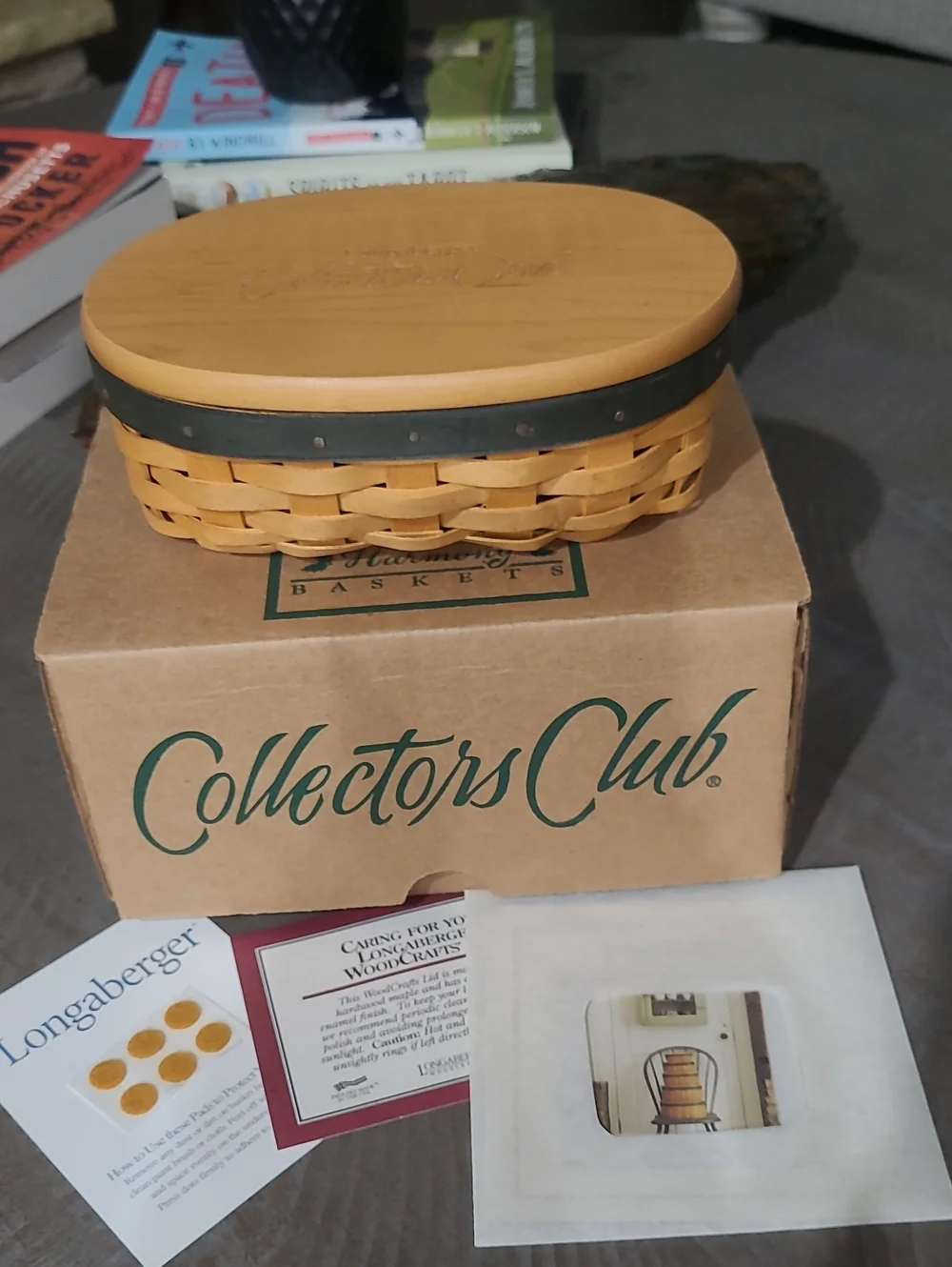 Longaberger Collectors Club Harmony Basket No 5 With Box!